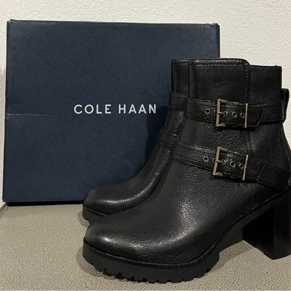 Cole Haan Foster Double Buckle Bootie